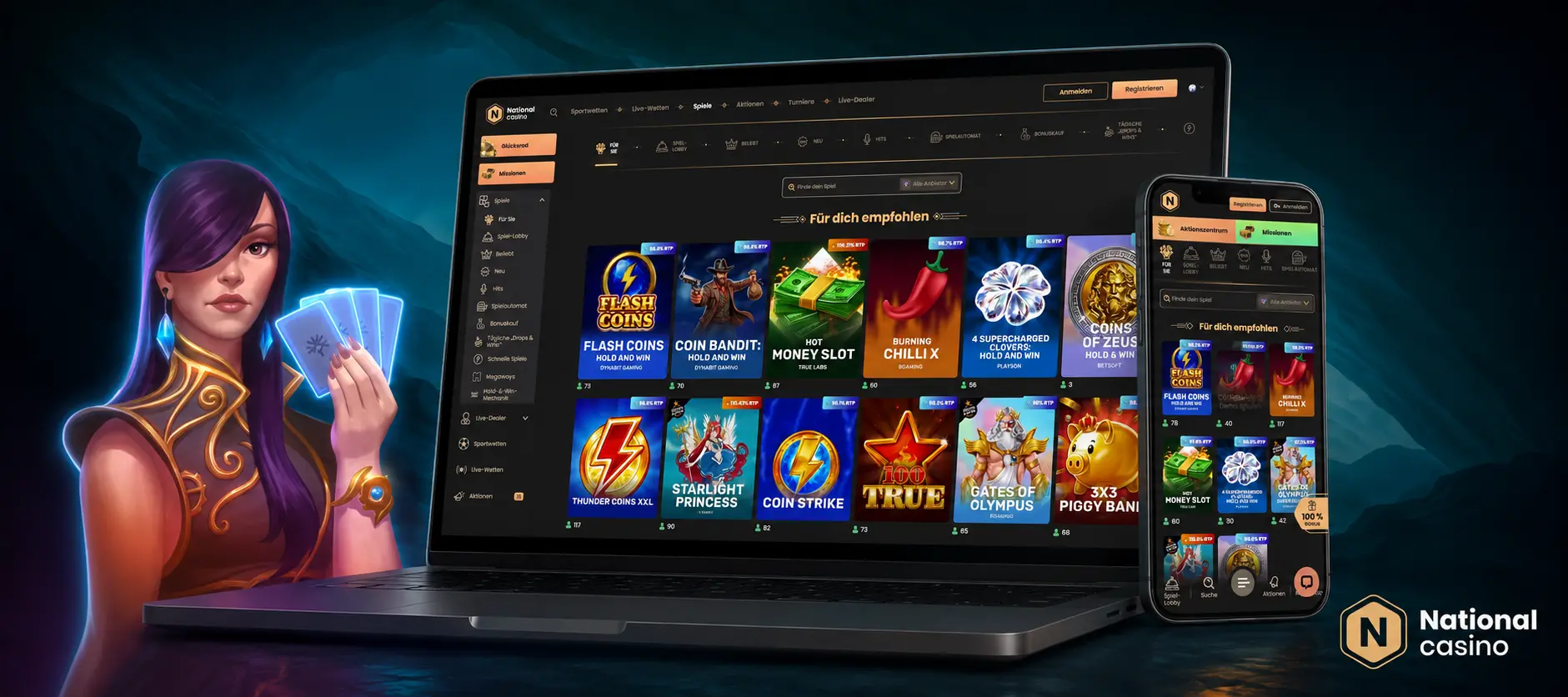 Wie startet man mit Slots
